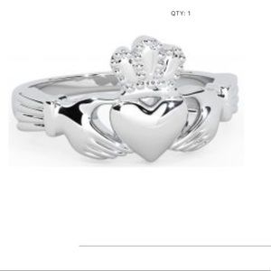 Men’s Claddagh Ring size 10